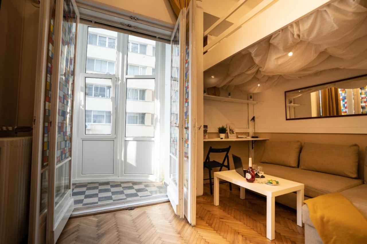 Apartmán Cozy Studio Cismigiu Garden Bukurešť Exteriér fotografie